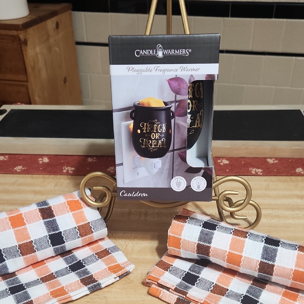 CANDLE WARMERS CAULDRON FRAGRANCE WARMER